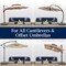 Best Choice Products Heavy-Duty Outdoor Cantilever Base Stand w/ Wheels, Locks, Fillable 330lb Capacity